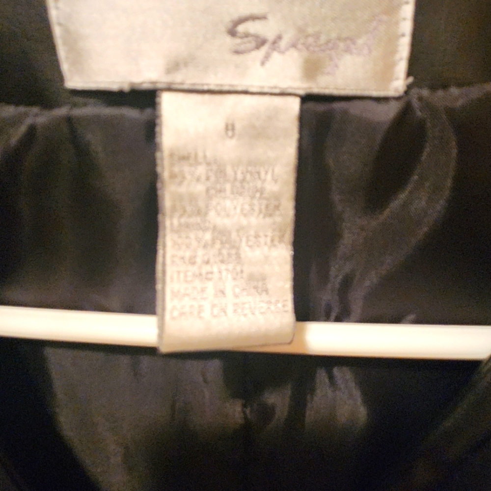 Womans black jacket